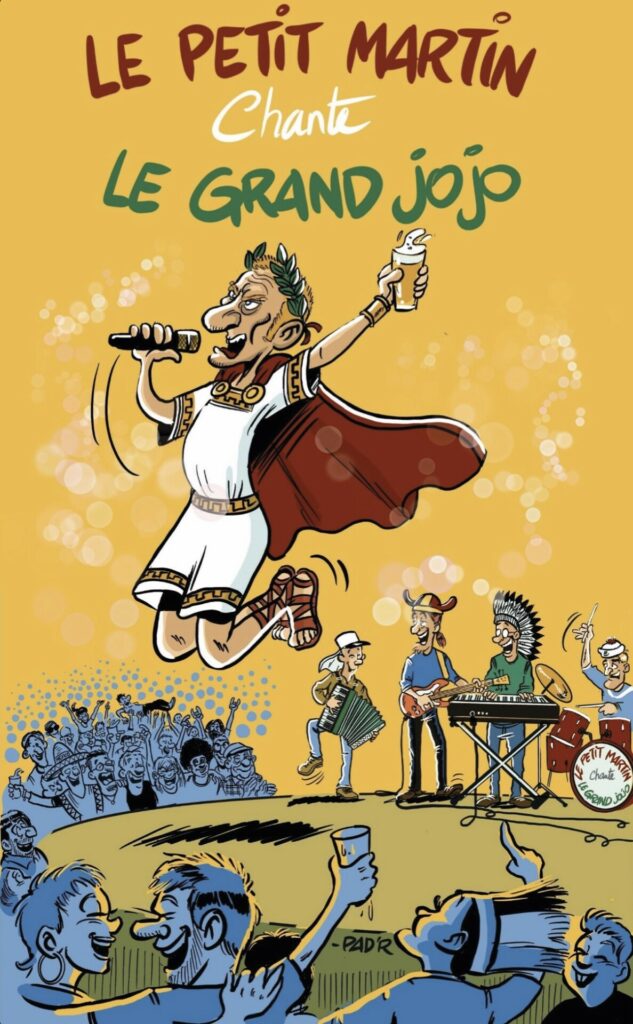 Martin Charlier (Kiki l'innocent) rend hommage au Grand Jojo avec les vrais musiciens du roi de la fête !